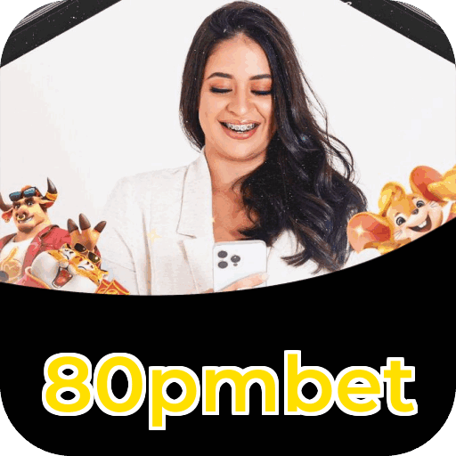 Interface do aplicativo 80pmbet mostrando jogos disponíveis no iOS e Android